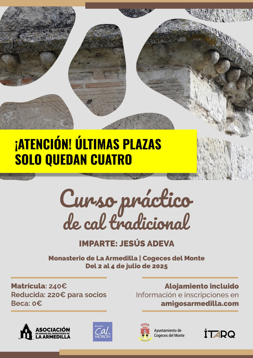 cartel ultimas plazas